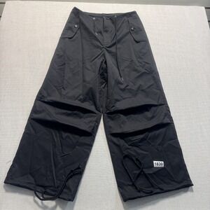 Unbranded Cargo Pants Mens Sz S Black Pre-owned